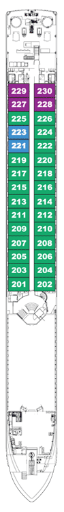 AmaDante Deck Plans