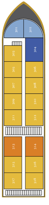 Treasure of Galapagos Deck Plans