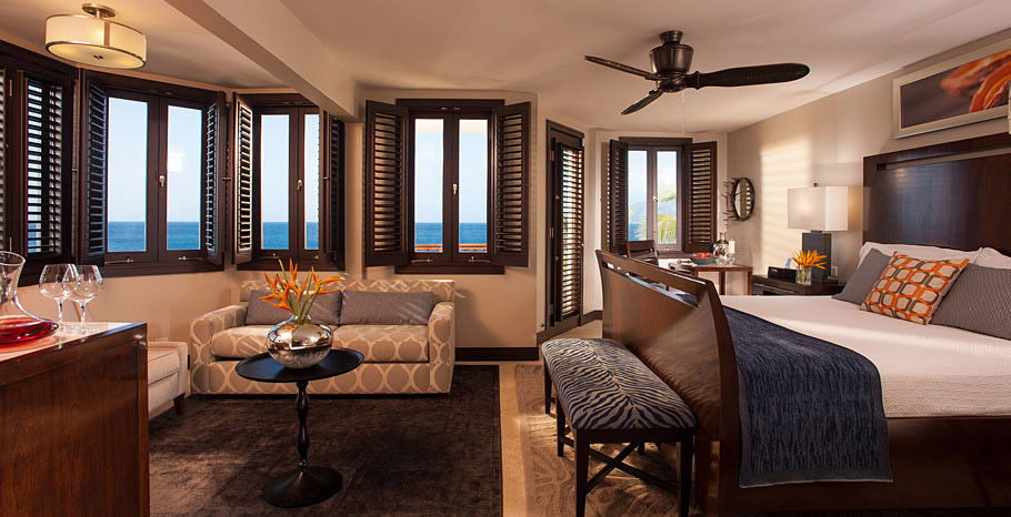 Pink Gin Beachfront Honeymoon Club Level Suite (BS)