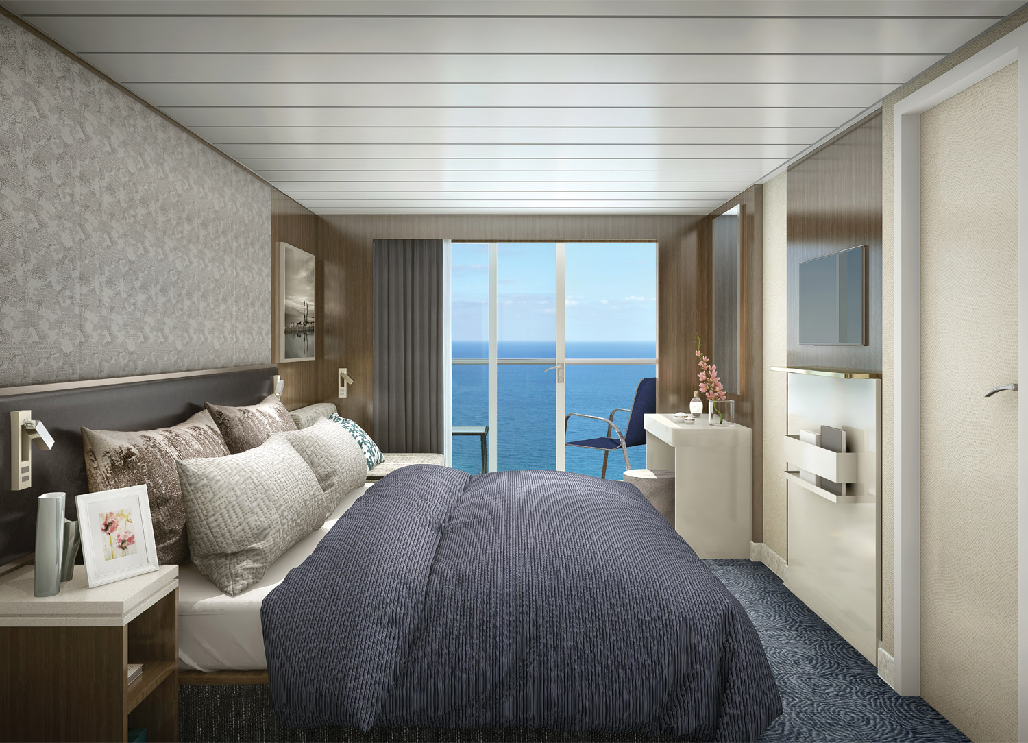 Mid-Ship Balcony