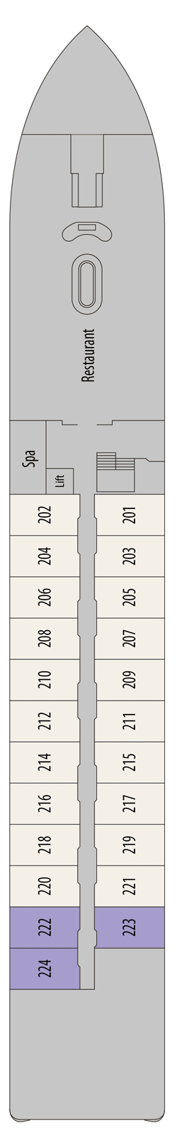 MS Charles Dickens Deck Plans