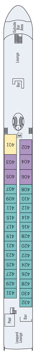 S.S. Catherine Deck Plans