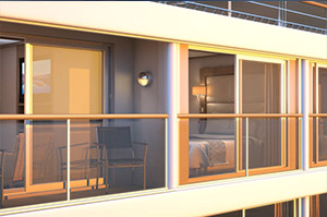 Outside Staterooms